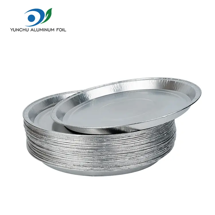 10-12 Inches Pizza Pan Silver Aluminum Foil Containers