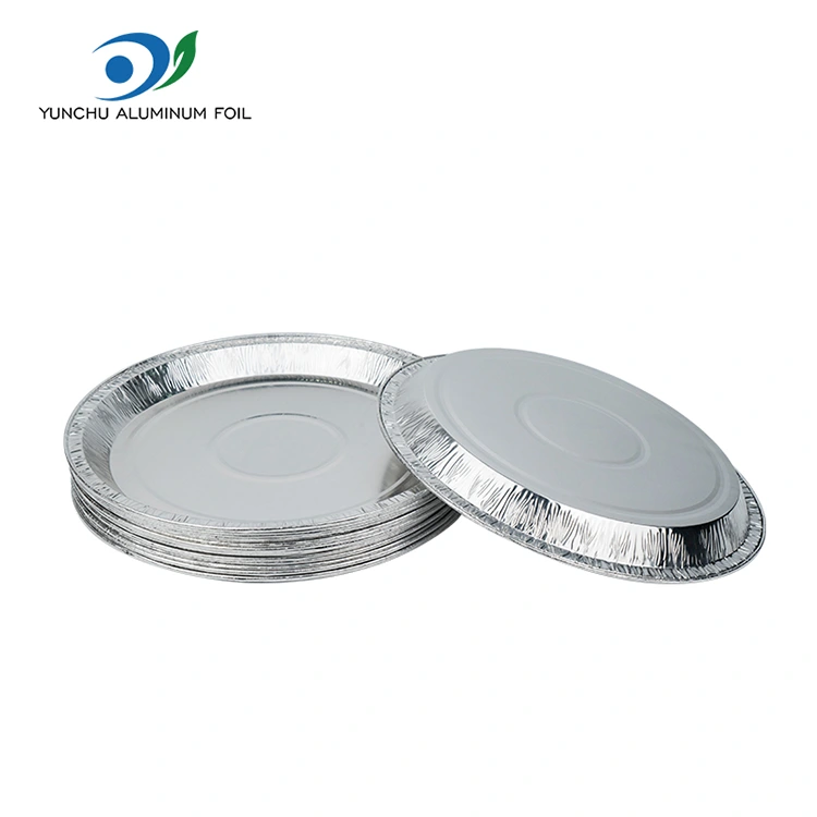 10 Inches Pizza Pan Silver Aluminum Foil Containers