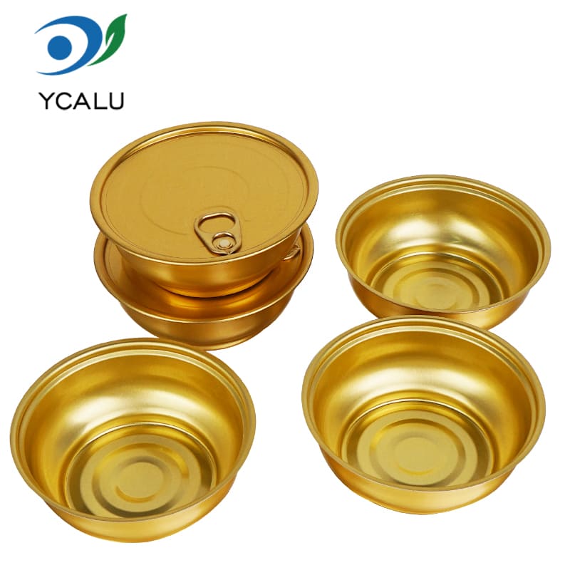 200ml Round Golden Aluminum Foil Bowl 200ml Round Golden Aluminum Foil Bowl