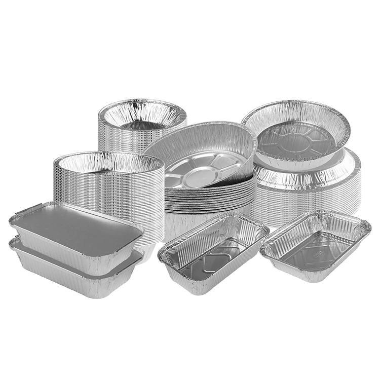 Silver Aluminum Foil Containers
