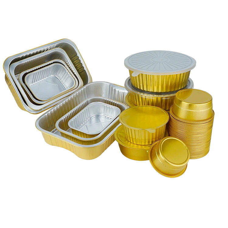 Baking Cups Smoothwall Aluminum Foil Containers