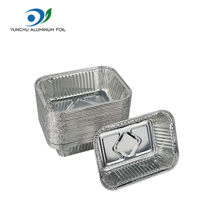 Air fryer baking Silver Aluminum Foil Containers