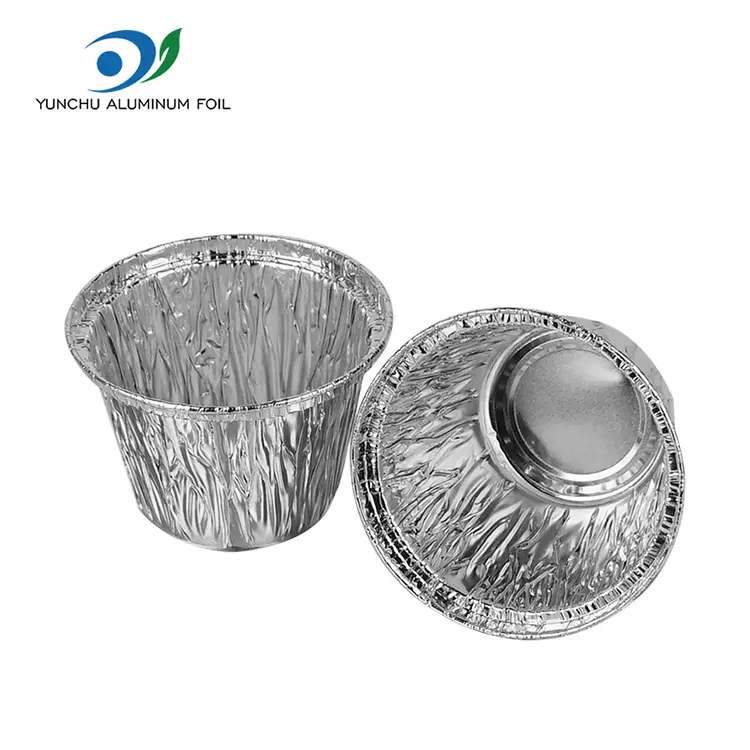Cake Mould Round Air Fryer Silver Aluminum Foil Containers for Air Fryer
