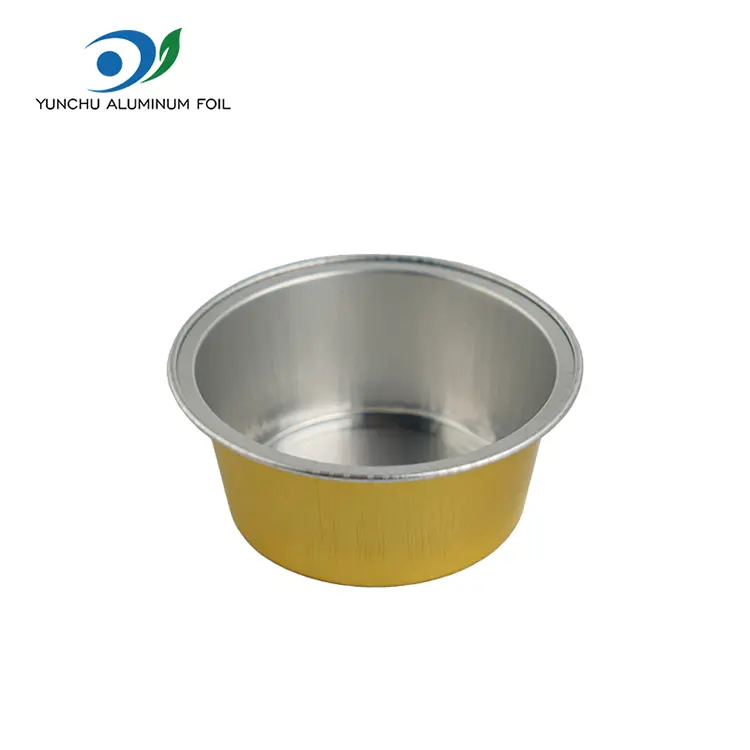 Color baked rounds Smoothwall Aluminum Foil Containers