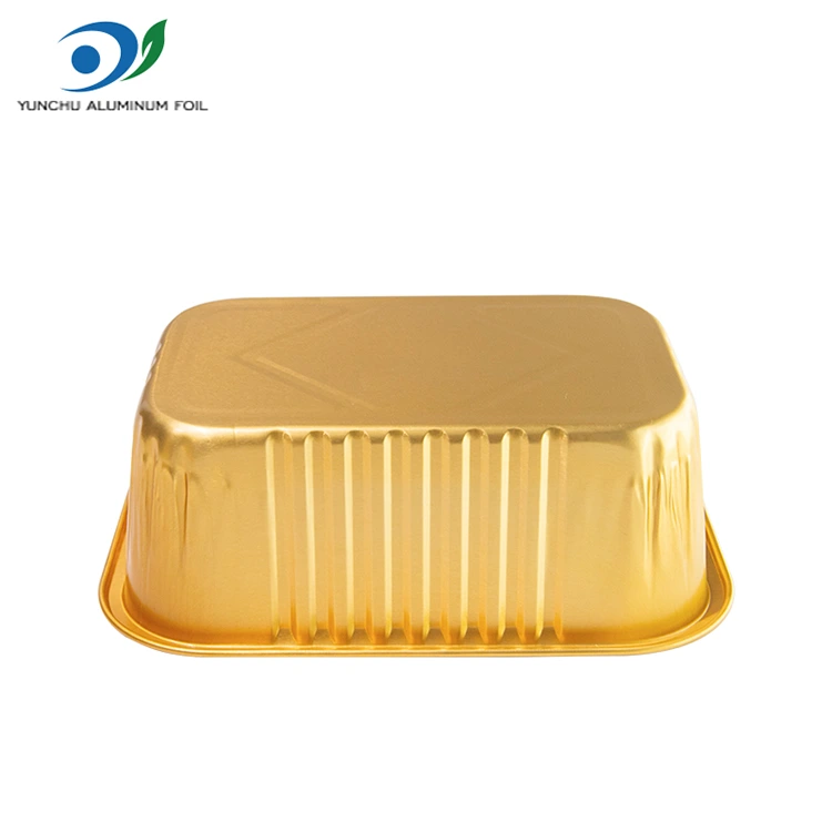Disposable Baking catering Rectangular Aluminum Foil Containers