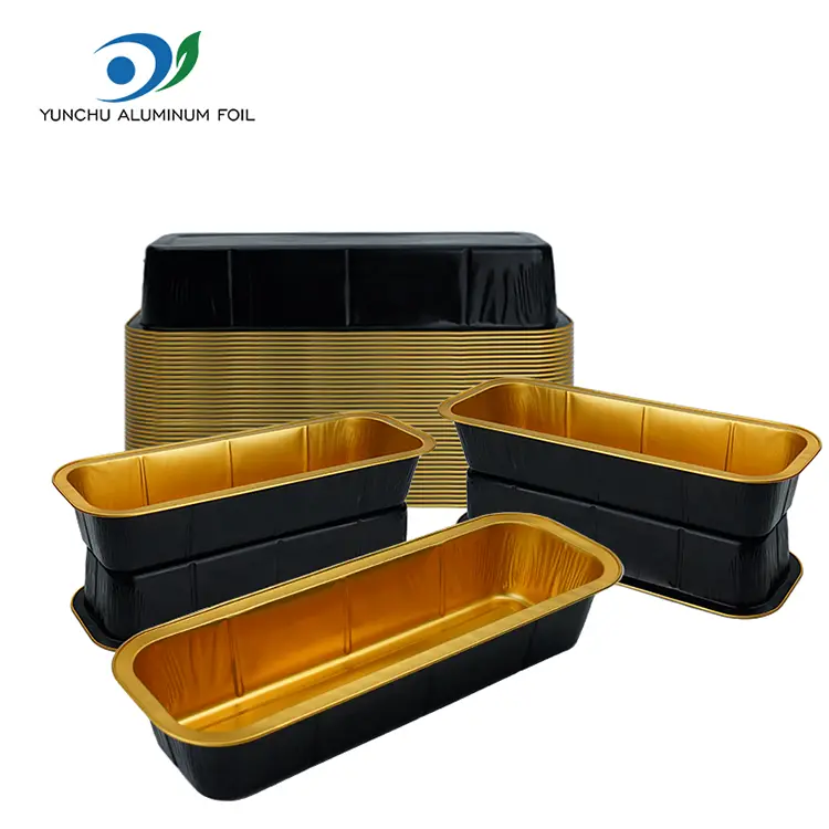 Rectangular oven bread Smoothwall Aluminum Foil Containers
