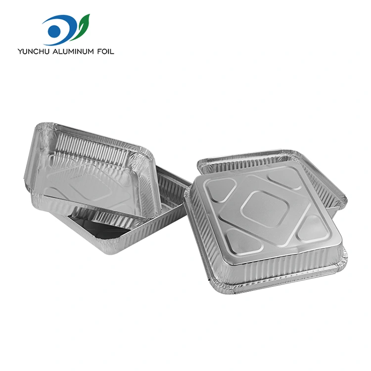 Disposable BBQ skewers Silver Aluminum Foil Containers