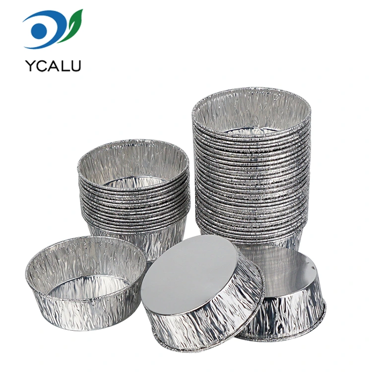 Disposable cake tray baking Silver Aluminum Foil Food Containers