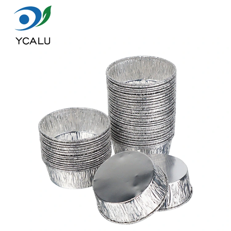 Disposable cake tray baking Silver Aluminum Foil Food Containers