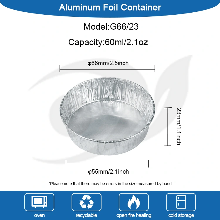 Disposable cake tray baking Silver Aluminum Foil Food Containers