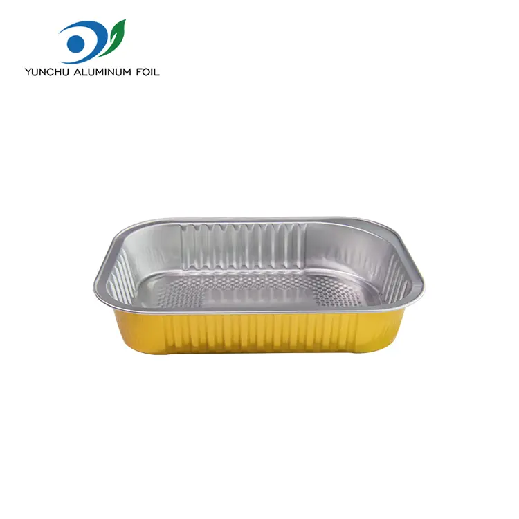 Disposable Rectangular dining Aluminum Foil Containers