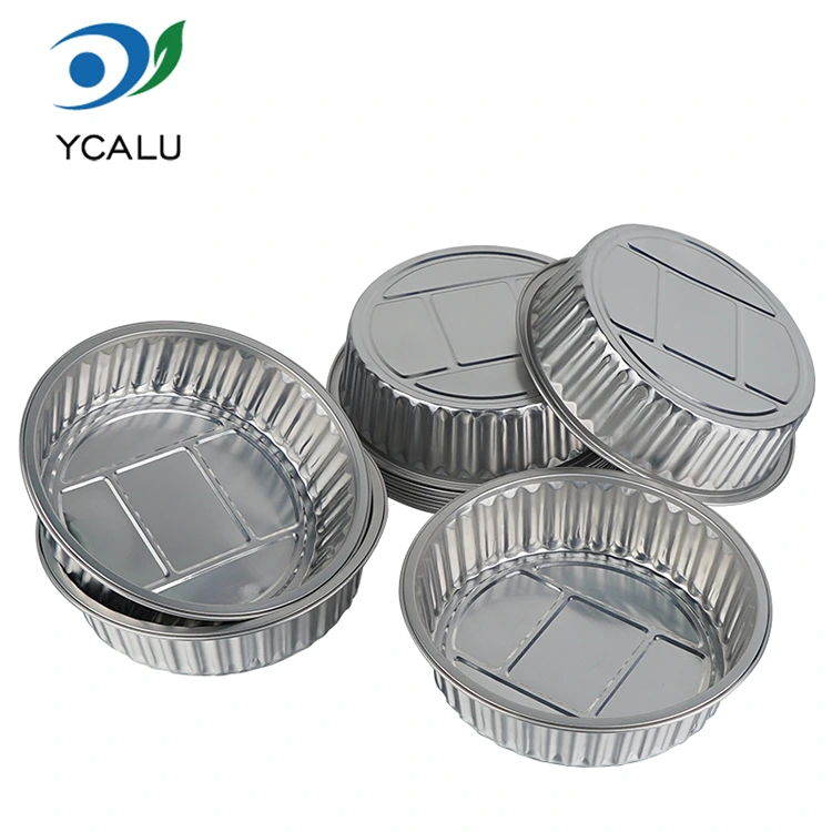 Disposable round silver packaged catering Aluminum Foil Containers Disposable round silver packaged catering Aluminum Foil Containers
