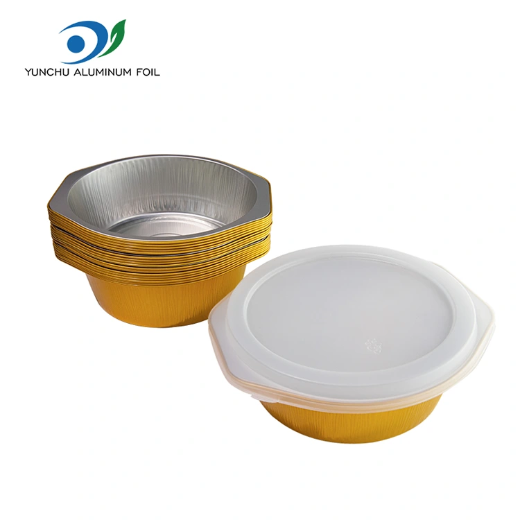Disposable Special Shaped Aluminum Foil Containers For Food Packaging