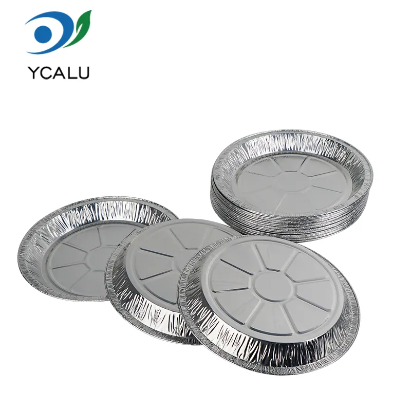 Eco-Friendly Air Fryer Oven Silver Aluminum Foil Food Container