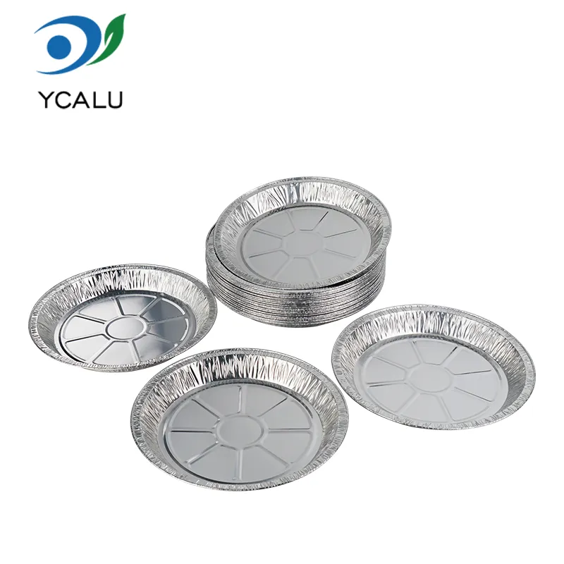 Eco-Friendly Air Fryer Oven Silver Aluminum Foil Food Container