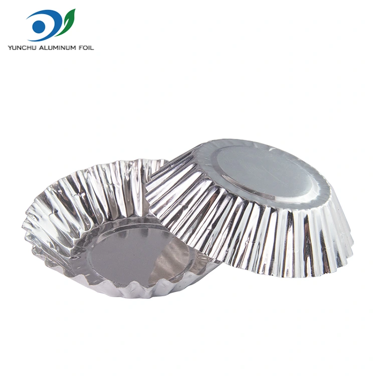 Egg tart toast baking  Silver Aluminum Foil Food Container