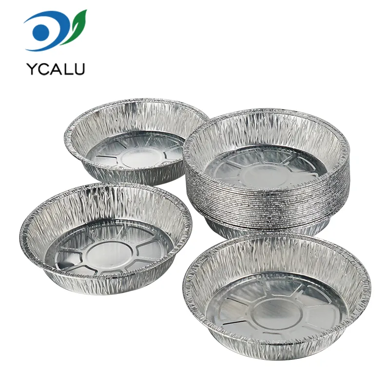 Disposable Silver Aluminum Foil Containers for Baking