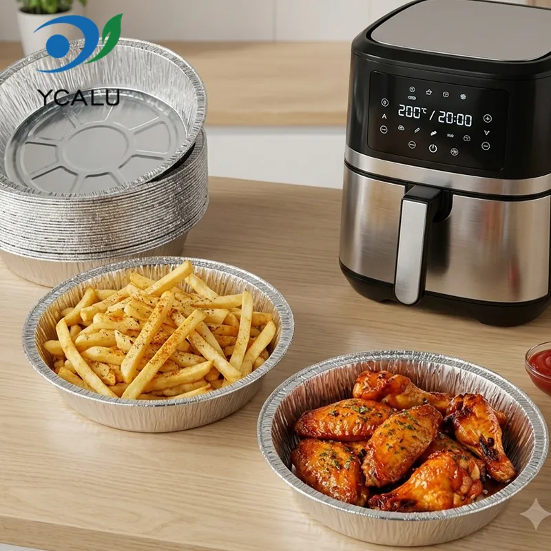 Disposable Silver Aluminum Foil Containers for Baking