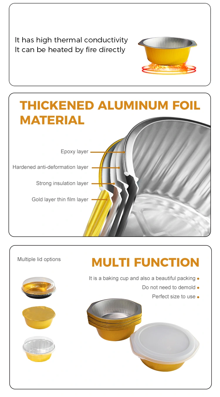 Disposable Special-Shaped Aluminum Foil Containers