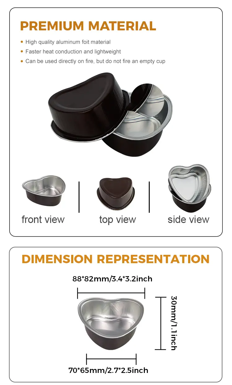 Special-Shaped Heat-Sealed Smoothwall Aluminum Foil Containers