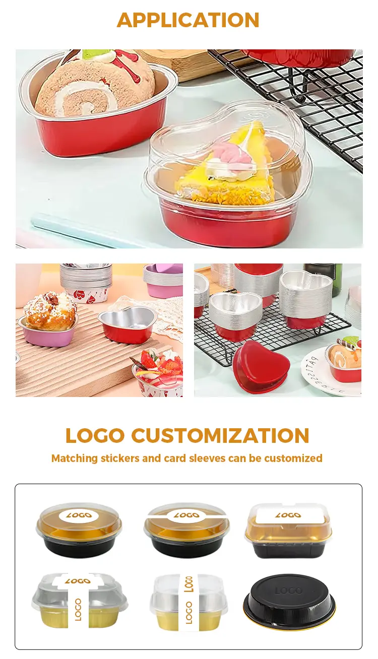Special-Shaped Heat-Sealed Smoothwall Aluminum Foil Containers