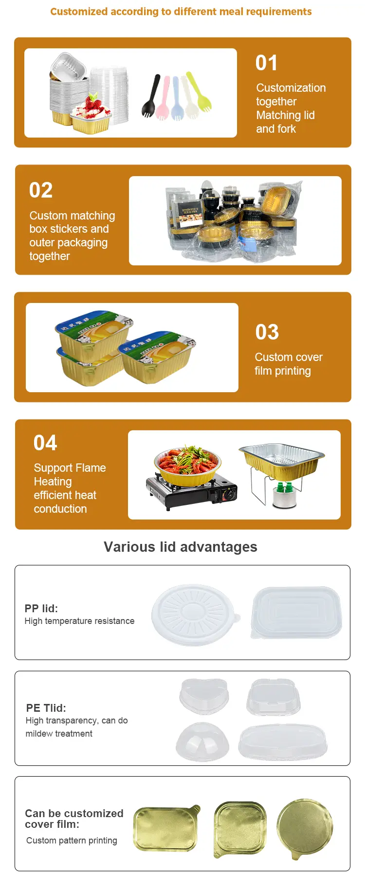 Rectangular Smoothwall Aluminum Foil Containers
