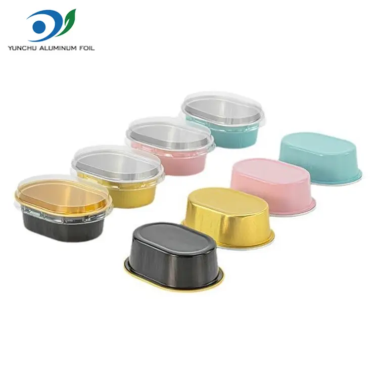 Oval light-Walled Aluminium Foil Containers