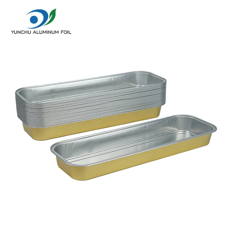 Rectangular bread Smoothwall Aluminum Foil Containers