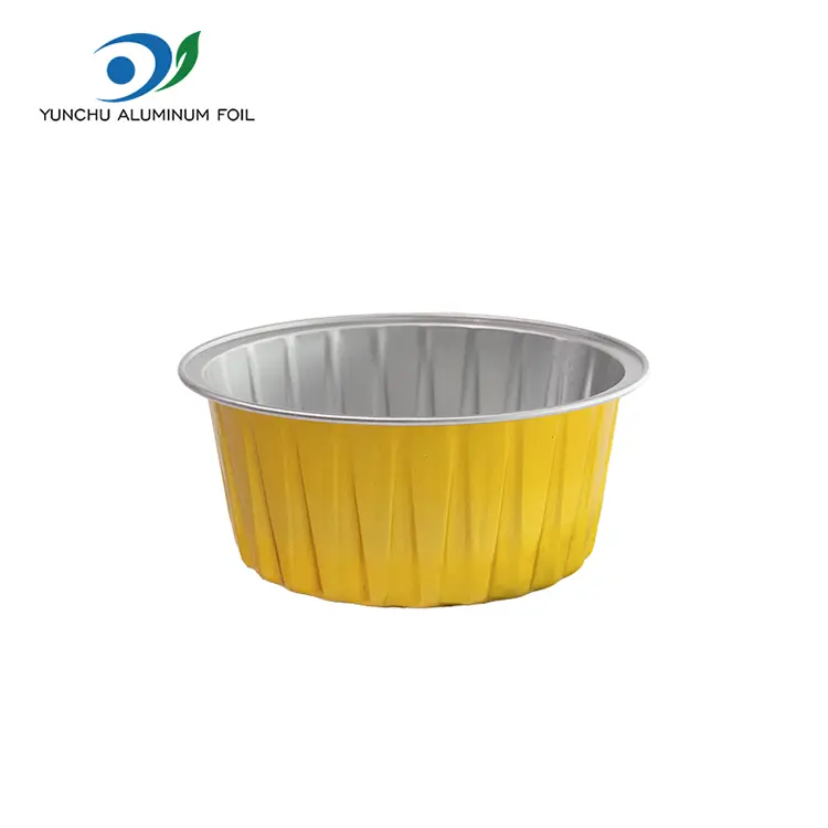 Round baked cakes Smoothwall Aluminum Foil Containers