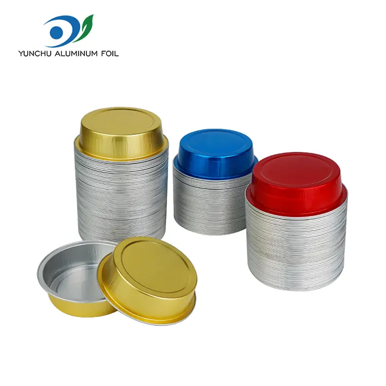 Round cake baking Smoothwall Aluminum Foil Containers