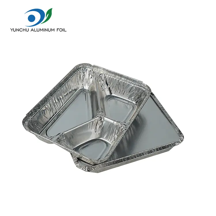 Special Shaped Aluminum Foil Takeaway Containers For Food Packaging