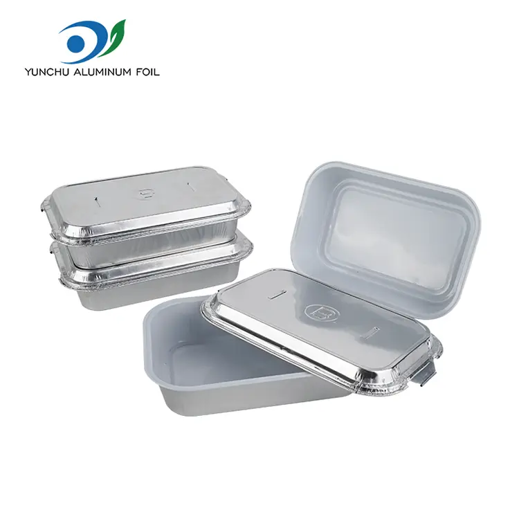 Wrinkle-free Catering Airline Aluminum Foil Containers